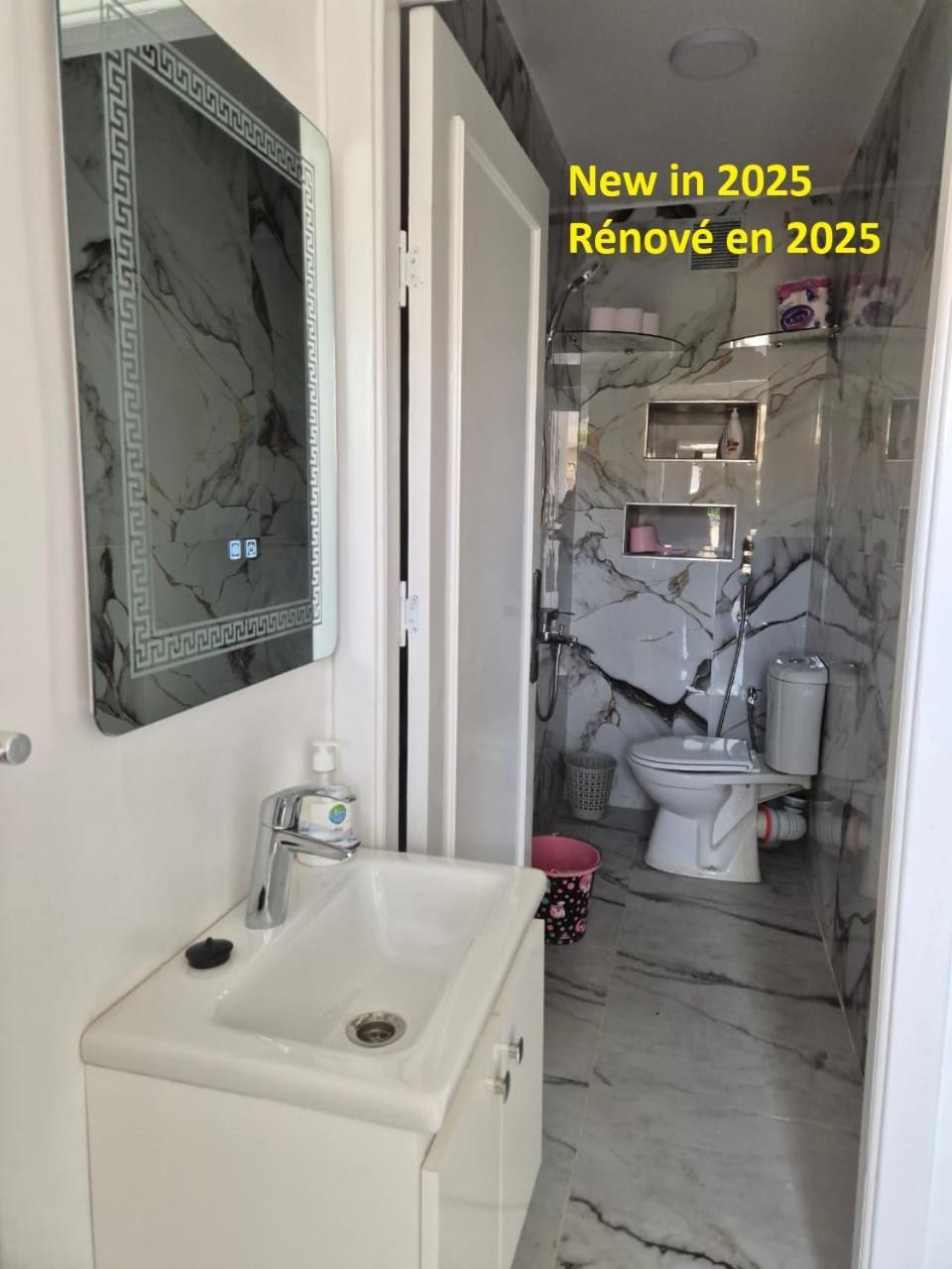 Stylish Duplex - Ocean View - Airport - Wifi - Renovated 2025 Lejlighed Jibila Eksteriør billede